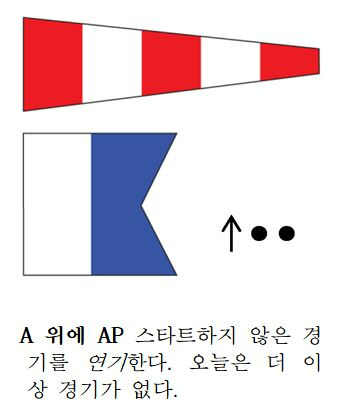 전국체육대회 요트경기 경기 1일차(12일) 전 경기 연기